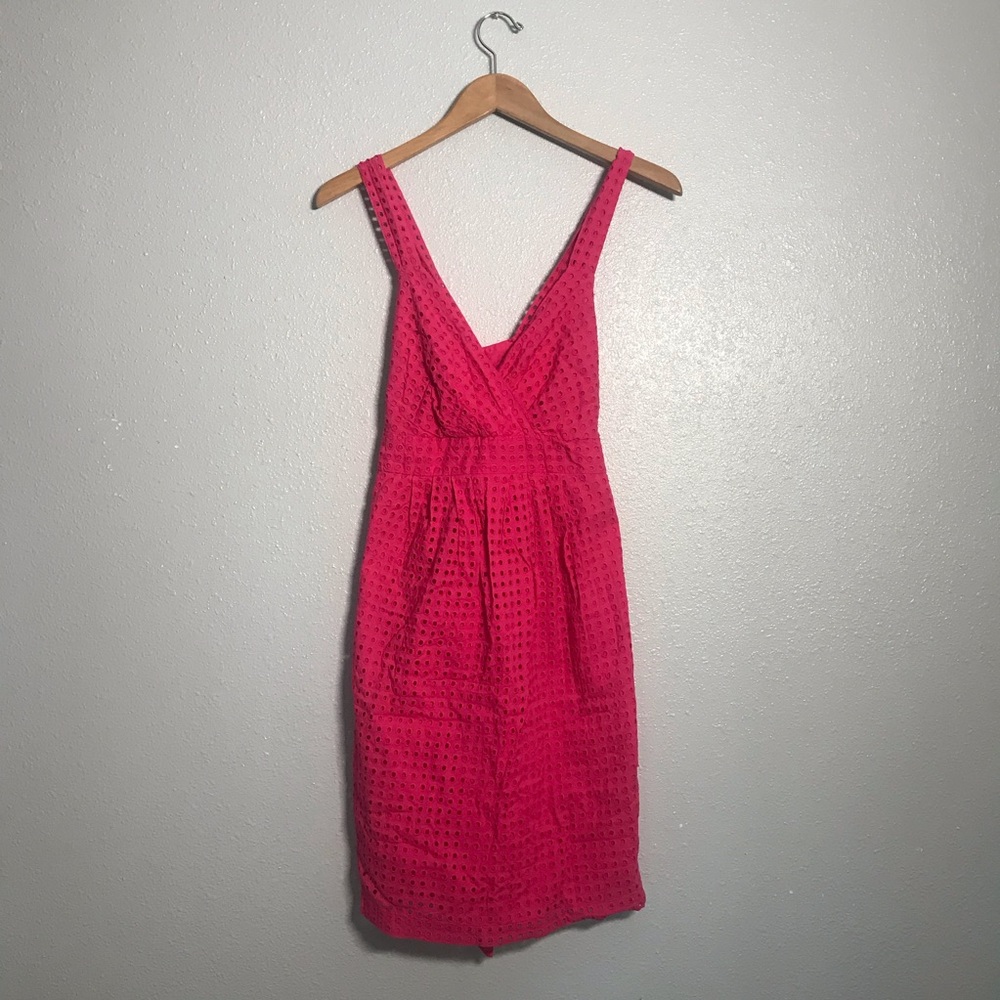 Motherhood Maternity Hot Pink Halter Dress Sz M
